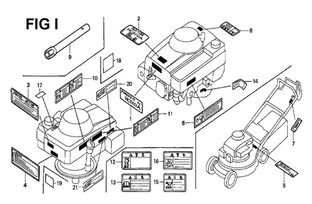 Fig-7 Diagram and Parts List for GXV160 Type N5C Honda Engine