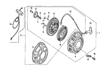 Fig-0 Diagram and Parts List for GX160K1 Type VED4 Honda Engine