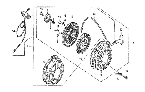 Fig-0 Diagram and Parts List for GX160K1 Type SX Honda Engine