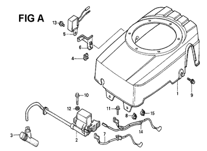 Fig-13 Diagram and Parts List for GXV160 Type SFL Honda Engine
