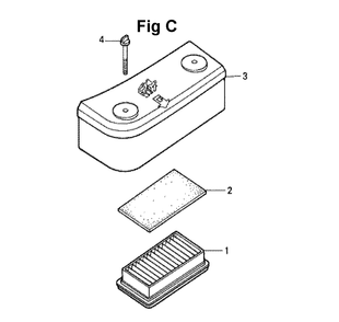 Fig-2 Diagram and Parts List for GXV140 Type N2 Honda Engine