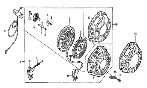 Part Location Diagram of 31610-ZE1-835ZG Honda Box Assembly.- Control R280