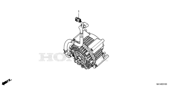 Motor Diagram and Parts List for GXE20S (Type S1)(GMACK-1000001-9999999) Honda Engine