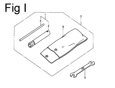 Fig-9 Diagram and Parts List for G100 Type S Honda Engine