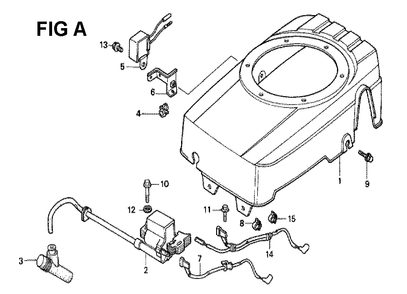 Fig-4 Diagram and Parts List for GXV160 Type S Honda Engine