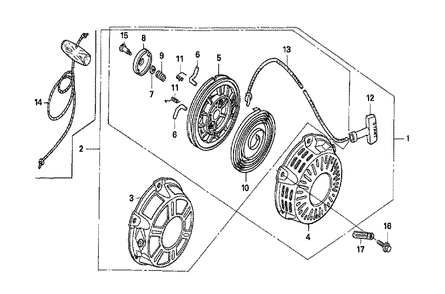 Fig-0 Diagram and Parts List for GX160K1 Type QX7 Honda Engine