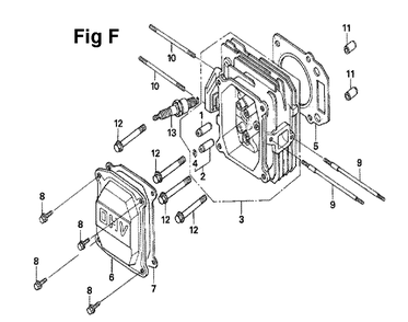 Fig-5 Diagram and Parts List for GXV160UA1 Type A1AS Honda Engine