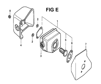 Fig-2 Diagram and Parts List for GXV160H2 Type A1N5 Honda Engine