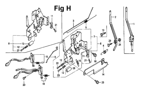 Part Location Diagram of 121A0-ZE6-030 Honda Barrel Comp, Cylinder