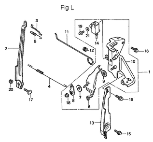 Fig-12 Diagram and Parts List for GC160A Type QHA Honda Engine