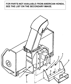Quick-Hitch Assembly (Sb800) Diagram and Parts List for SB800 Type  A Honda Lawn Tractor Accessories