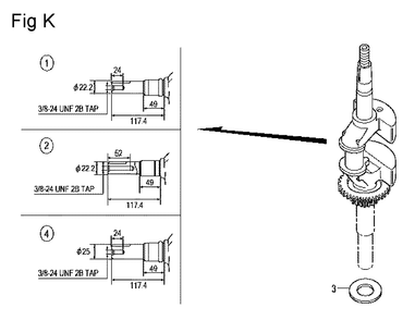 Fig-11 Diagram and Parts List for GCV160LE Type A7H1 Honda Engine