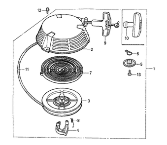 Fig-0 Diagram and Parts List for GXV160 Type S Honda Engine