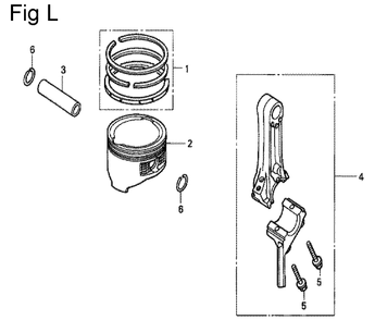 Fig-12 Diagram and Parts List for GC160 Type VHU Honda Engine