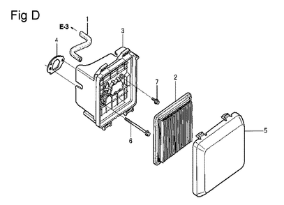 Fig-4 Diagram and Parts List for GCV160LA Type BHH Honda Engine