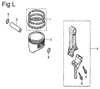 Fig-12 Diagram and Parts List for GC160 Type QHC Honda Engine
