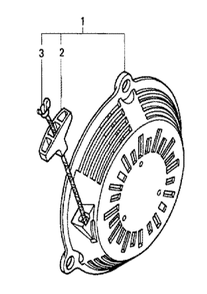 Fig-0 Diagram and Parts List for GC160A Type QFC Honda Engine