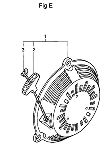 Fig-5 Diagram and Parts List for GC160A Type MHA2 Honda Engine