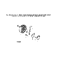 Front wheel assembly Diagram and Parts List for HRS216S3DA  Honda Lawn Mower