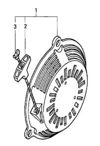 Fig-0 Diagram and Parts List for GC160 Type VXC Honda Engine