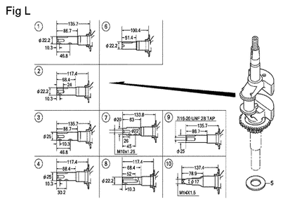 Fig-12 Diagram and Parts List for GCV160LA0 Type A1A Honda Engine