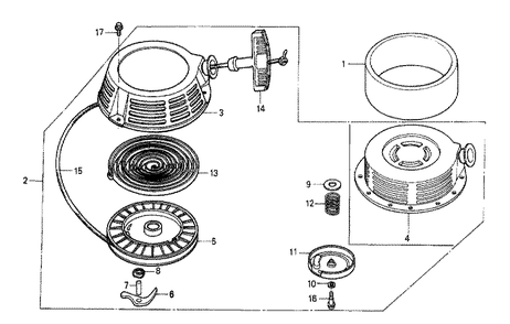Fig-0 Diagram and Parts List for GXV270 Type DAE Honda Engine