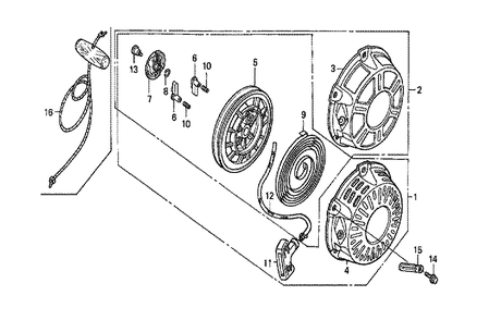 Fig-0 Diagram and Parts List for GX160K1 (VXM)(86-9099999) Honda Engine