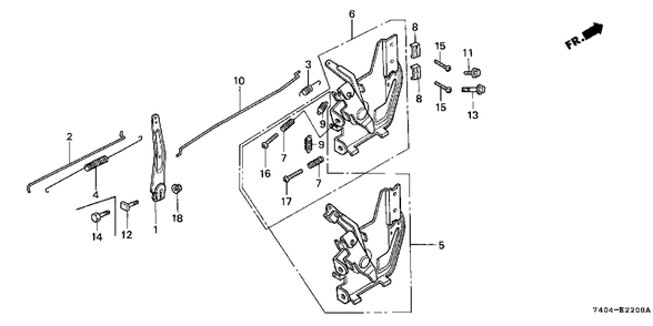 Part Location Diagram of 93500-05018-0A Honda Screw, Pan 5X18