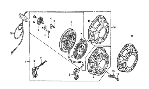 Fig-0 Diagram and Parts List for GX160K1 (SCJ)(20-8669999) Honda Engine