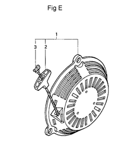 Fig-5 Diagram and Parts List for GC190A Type QHAD Honda Engine