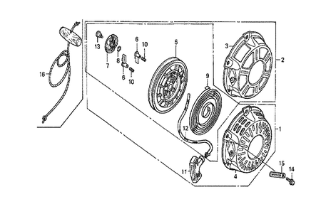 Fig-0 Diagram and Parts List for GX160K1 (SJ)(86-9099999) Honda Engine
