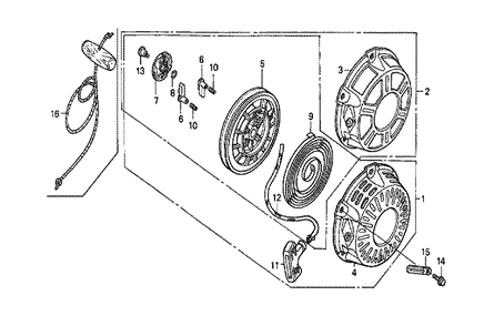 Fig-0 Diagram and Parts List for GX160K1 (VPM7)(86-9099999) Honda Engine