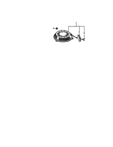Part Location Diagram of 5580634 Honda Recoil starter knob