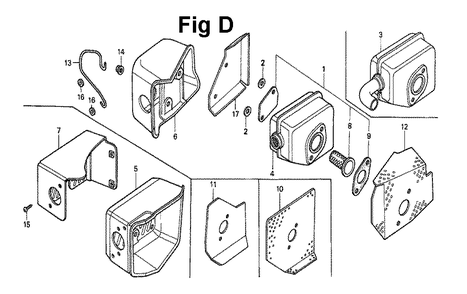 Fig-3 Diagram and Parts List for GXV160K1 Type N52 Honda Engine