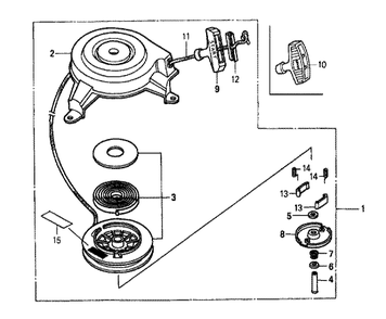 Fig-0 Diagram and Parts List for GXV160K1 Type A1 Honda Engine