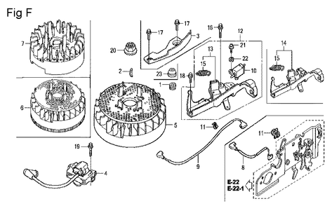 Part Location Diagram of 75110-Z0L-821 Lawn Boy Brake Sub-Asm