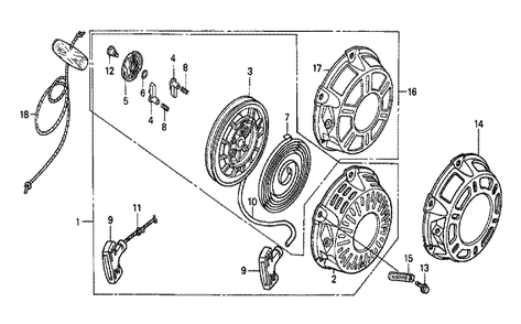 Fig-0 Diagram and Parts List for GX160K1 HH-Seri-20-8669999 Honda Engine