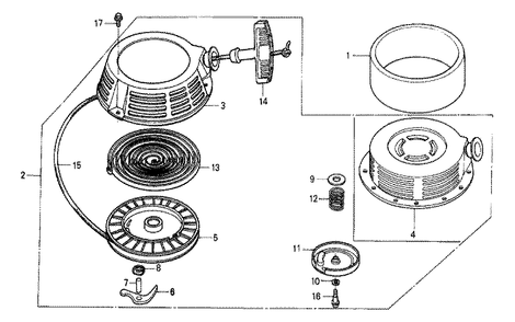 Fig-0 Diagram and Parts List for GXV270 Type DA3 Honda Engine