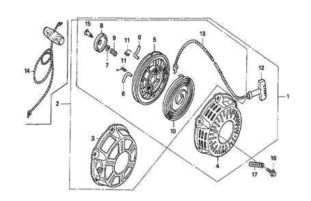 Fig-0 Diagram and Parts List for GX160K1 Type VMT Honda Engine