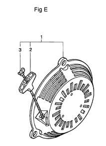 Fig-5 Diagram and Parts List for GC160A Type MEA2 Honda Engine