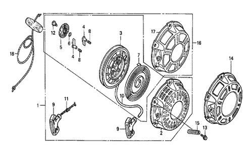 Fig-0 Diagram and Parts List for GX160K1 LSJ4-Seri-20-8669999 Honda Engine