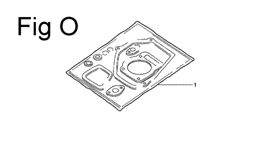 Part Location Diagram of 061A1-896-000 Honda Gasket Kit (Not Available)