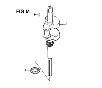 Fig-13 Diagram and Parts List for GXV530 Type QEA3 Honda Engine