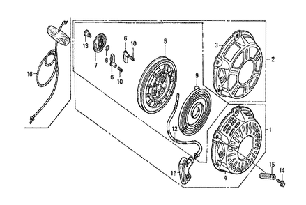 Fig-0 Diagram and Parts List for GX160K1 (SJC1)(86-9099999) Honda Engine