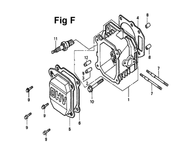 Fig-13 Diagram and Parts List for GXV140 Type A2 Honda Engine