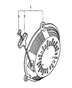 Fig-0 Diagram and Parts List for GC160 Type VHE Honda Engine