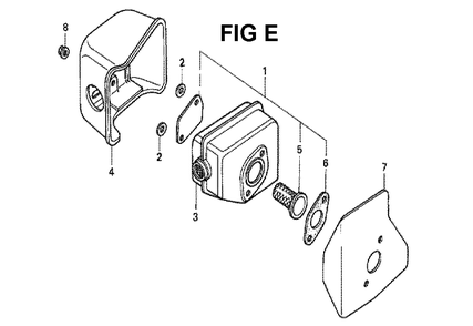 Fig-5 Diagram and Parts List for GXV160H2 Type N4N5 Honda Engine