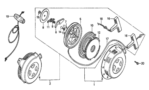 Part Location Diagram of 21692-883-741 Honda Packing, Reduction Cover