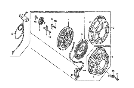 Fig-0 Diagram and Parts List for GX160K1 (QAX2)(86-9099999) Honda Engine