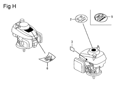 Fig-8 Diagram and Parts List for GCV160LE Type A7H1 Honda Engine